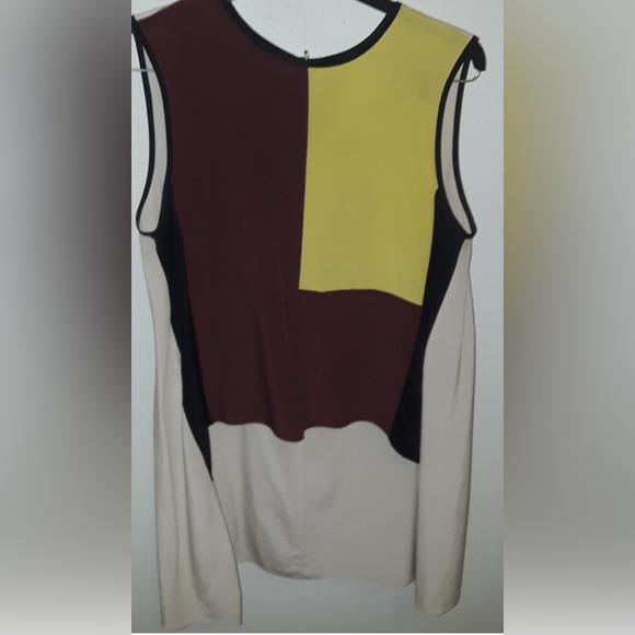 Colorblock Sleeveless Dress - Picture 2 of 4